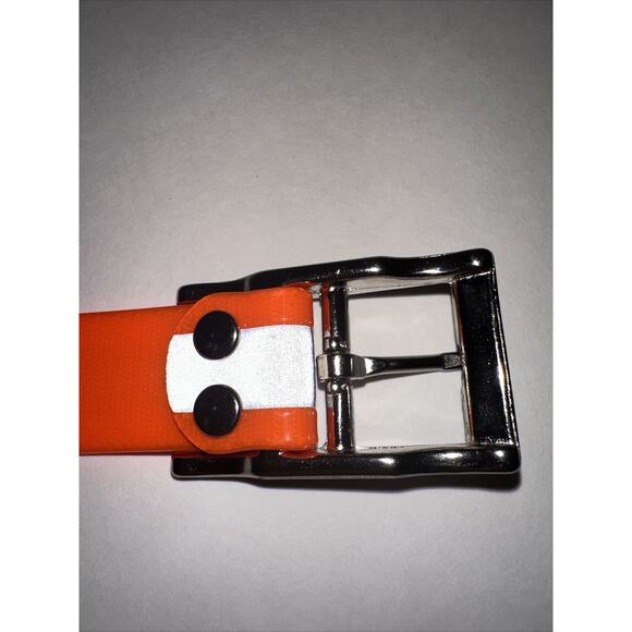 1" Plastic Coated Nylon Bright Orange Reflective Dog Collar. Cut To Size!! - Picture 7 of 7